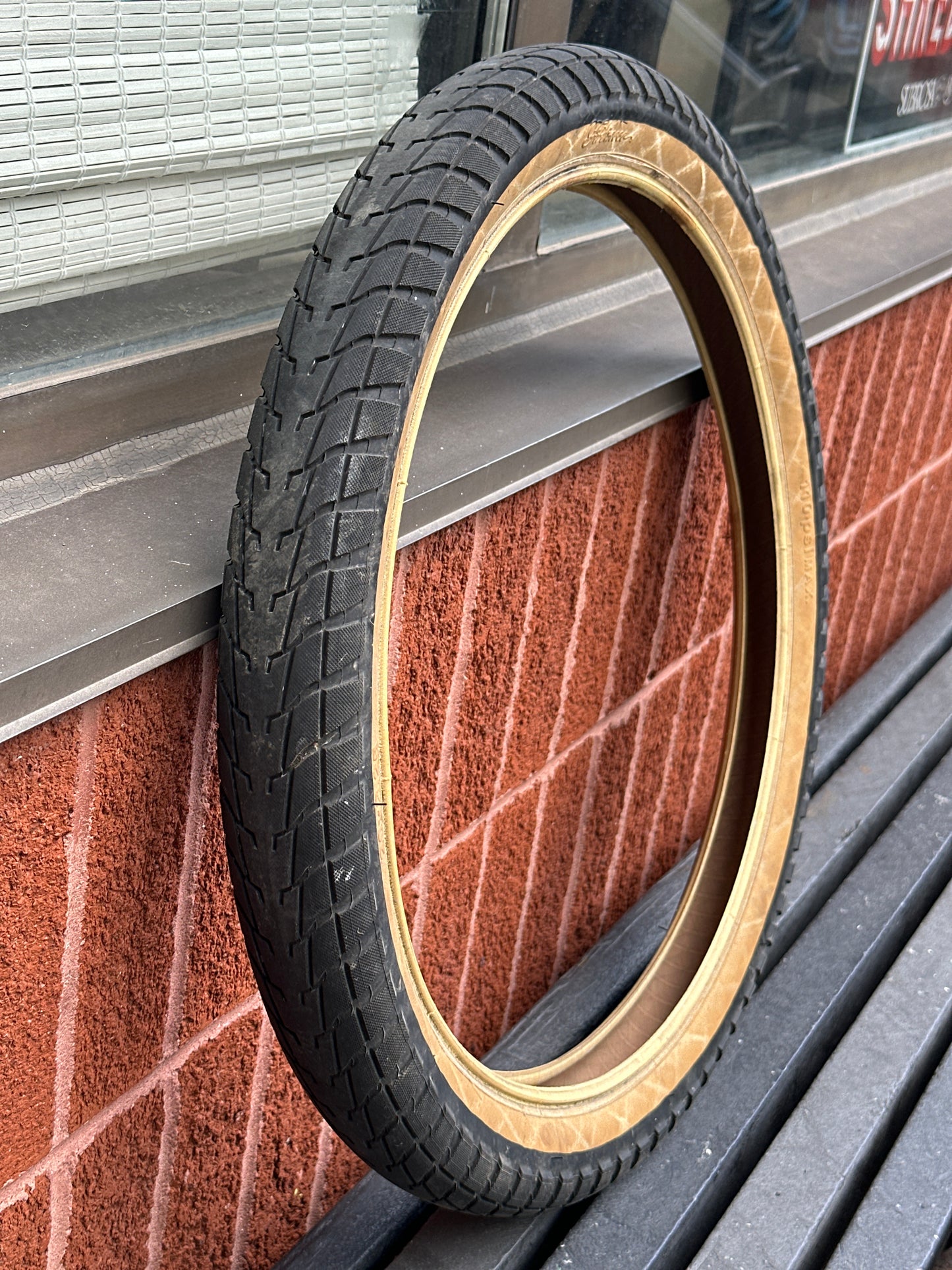 Used Fit FAF White Wall Tire 2.25