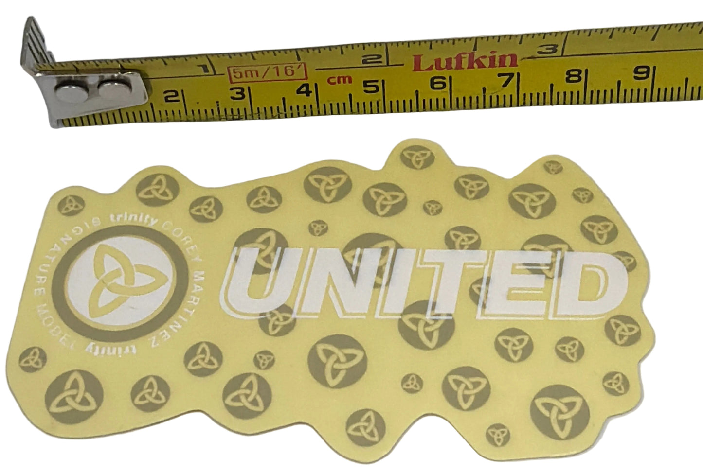 United Corey Martinez Trinity Sig Model Sticker (2010)