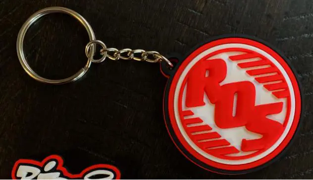 Ride Out Supply Authentic Logo Keychains Ride Out Supply