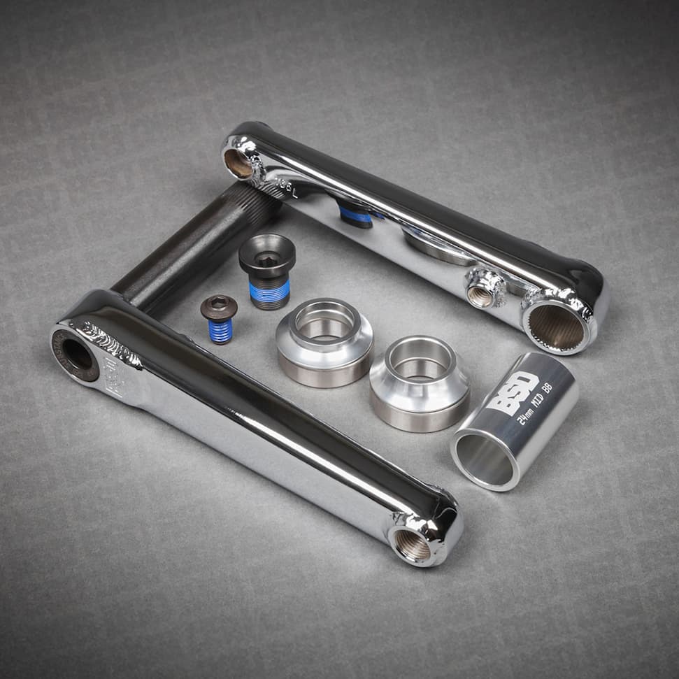 BSD SUBSTANCE CRANKS XL 24MM W/ BOTTOM BRACKET