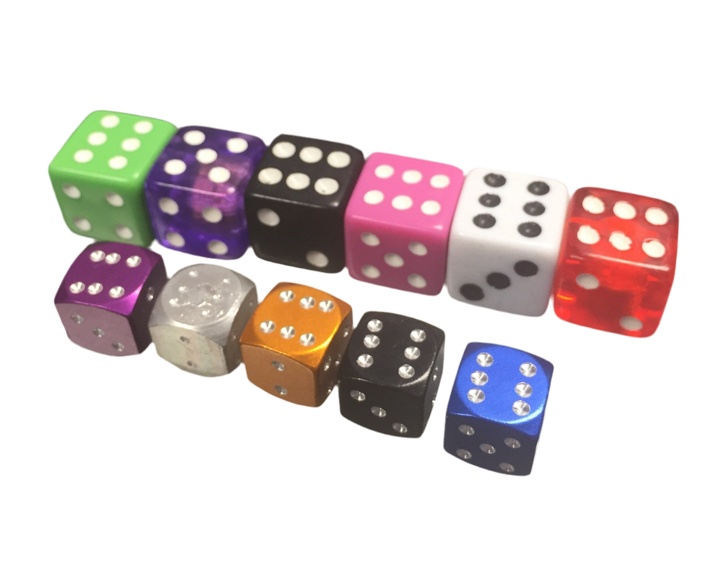 Dice Valve Caps (Pair)