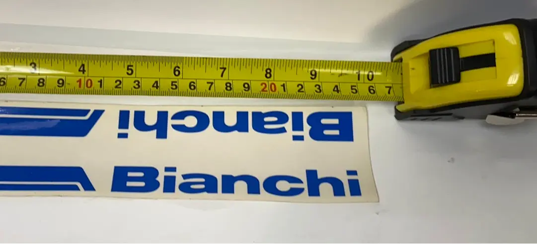 Bianchi Piaggio Frame Sticker Vintage 80’s bianchi