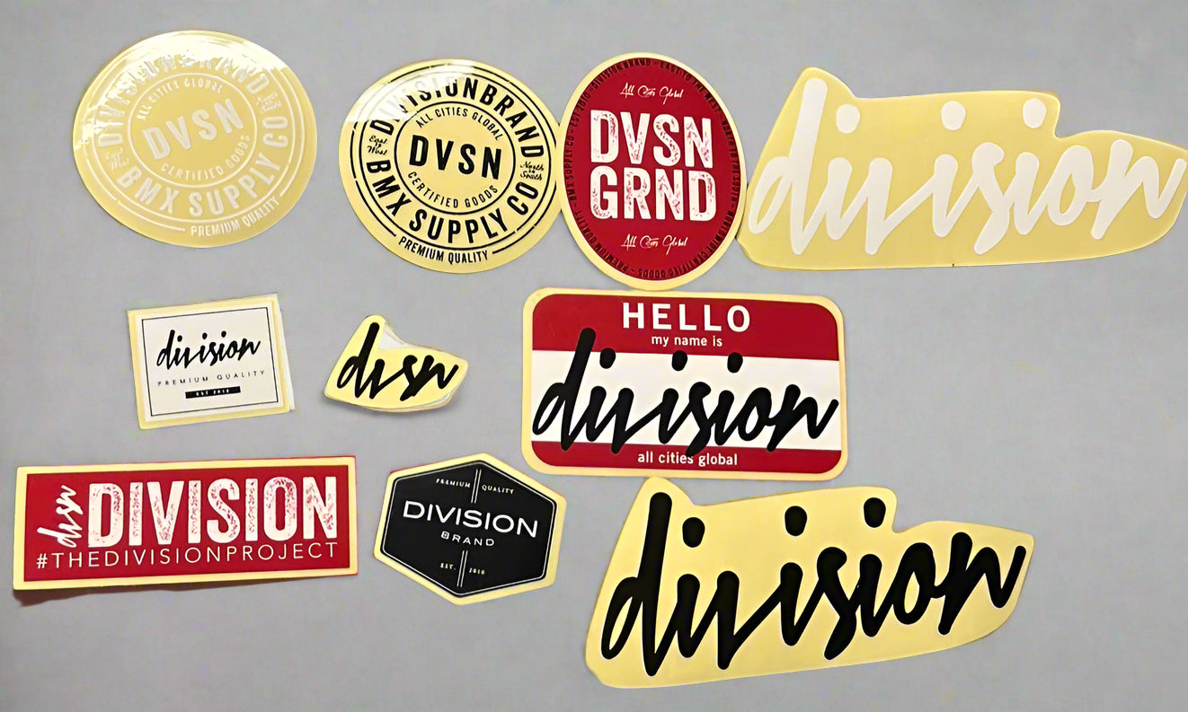 Division Sticker Kit