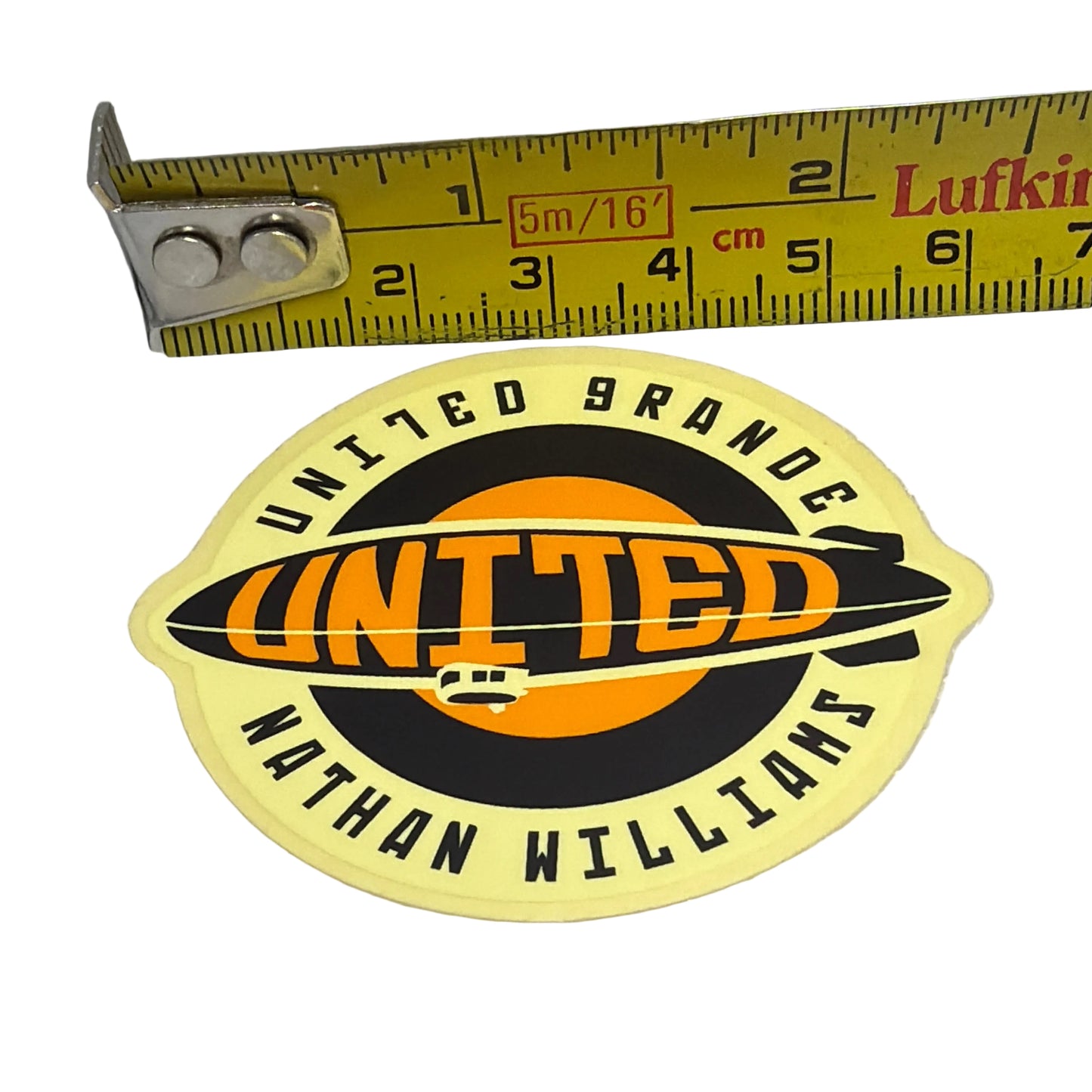 United Nathan Williams Sticker (2010)