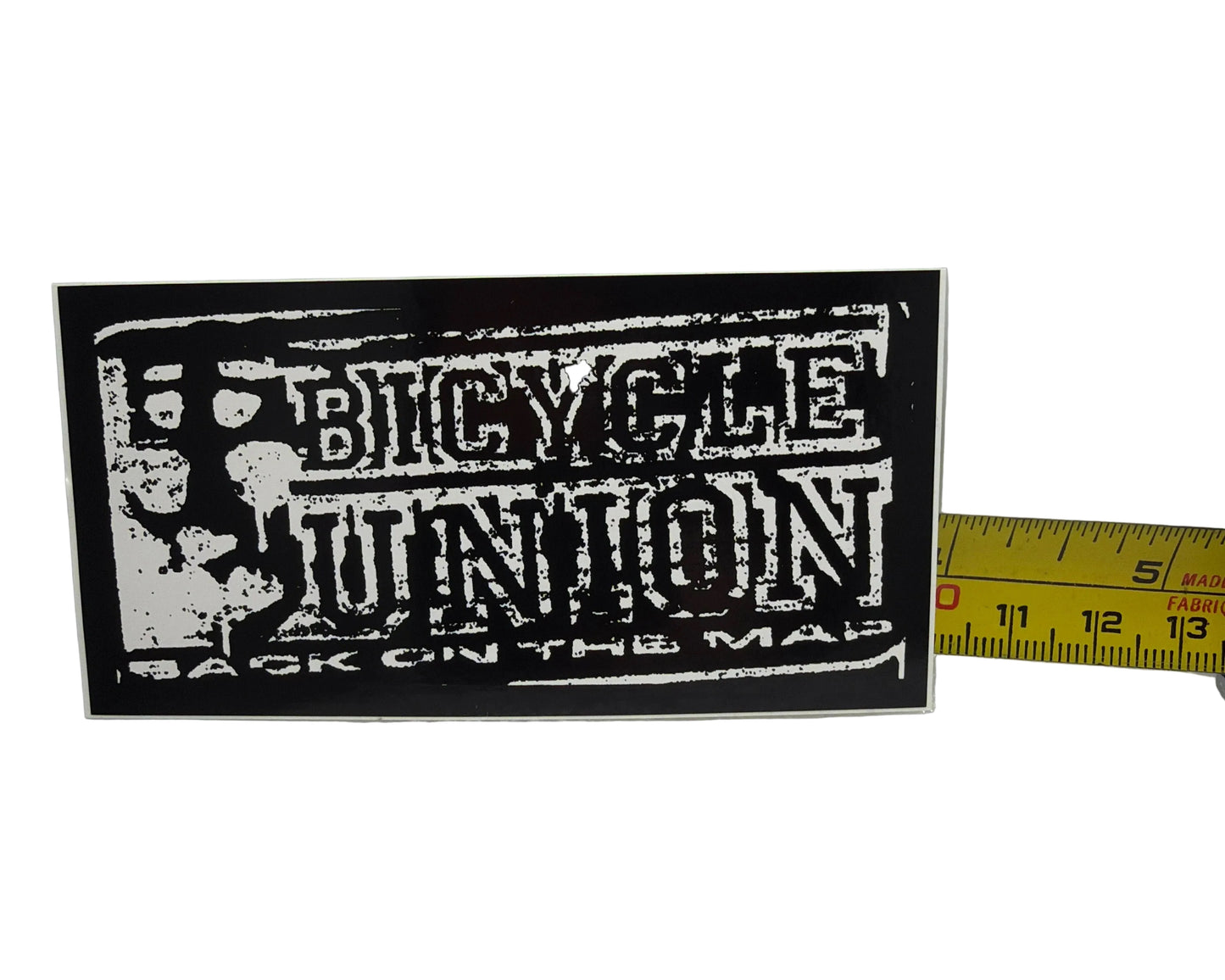 Bicycle Union Back On The Map Sticker (2010)