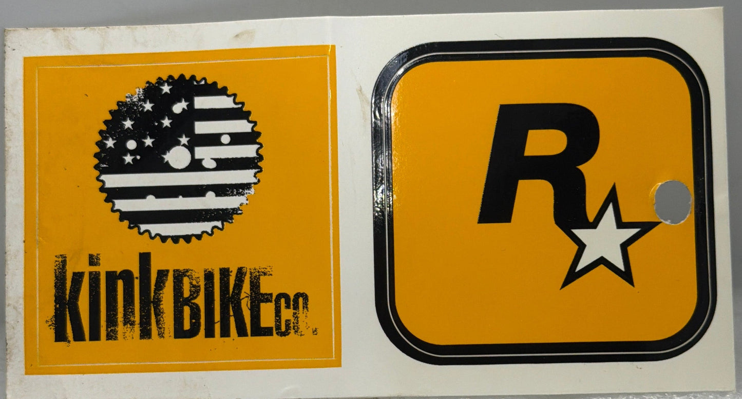 Kink x Rockstar Games Sticker Pack (Early 2000’s) Kink
