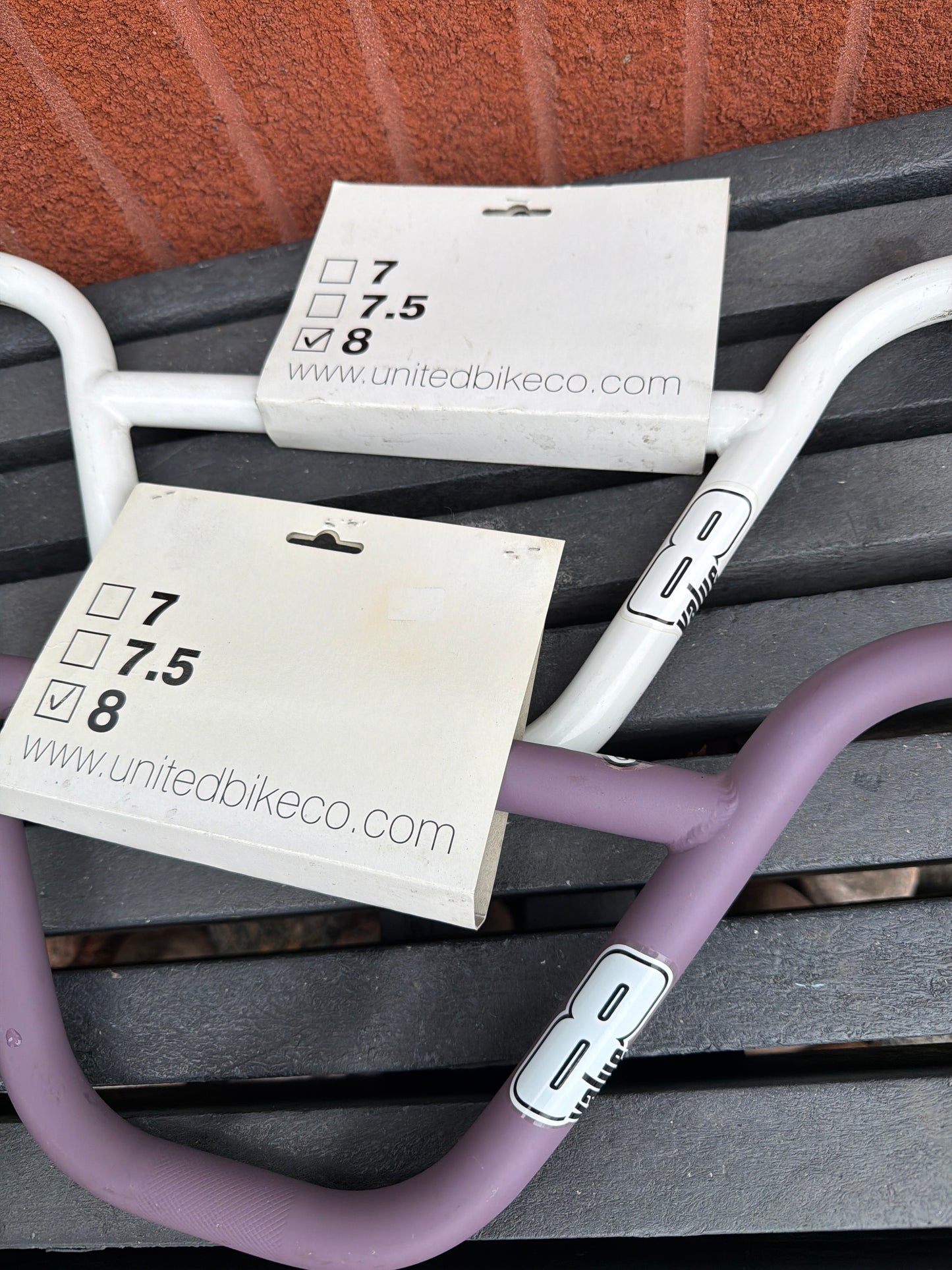 United Value Bars 8" (NOS)