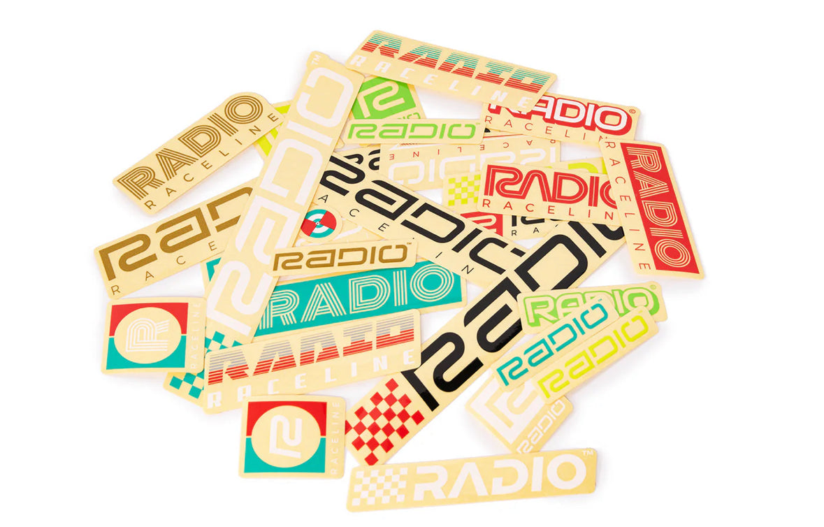 Radio Race Sticker Set Radio