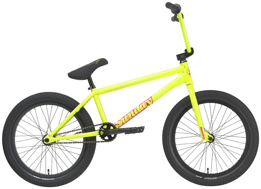 Sunday Forecaster BMX Bike - 20.5" TT, Gloss Fl Yellow