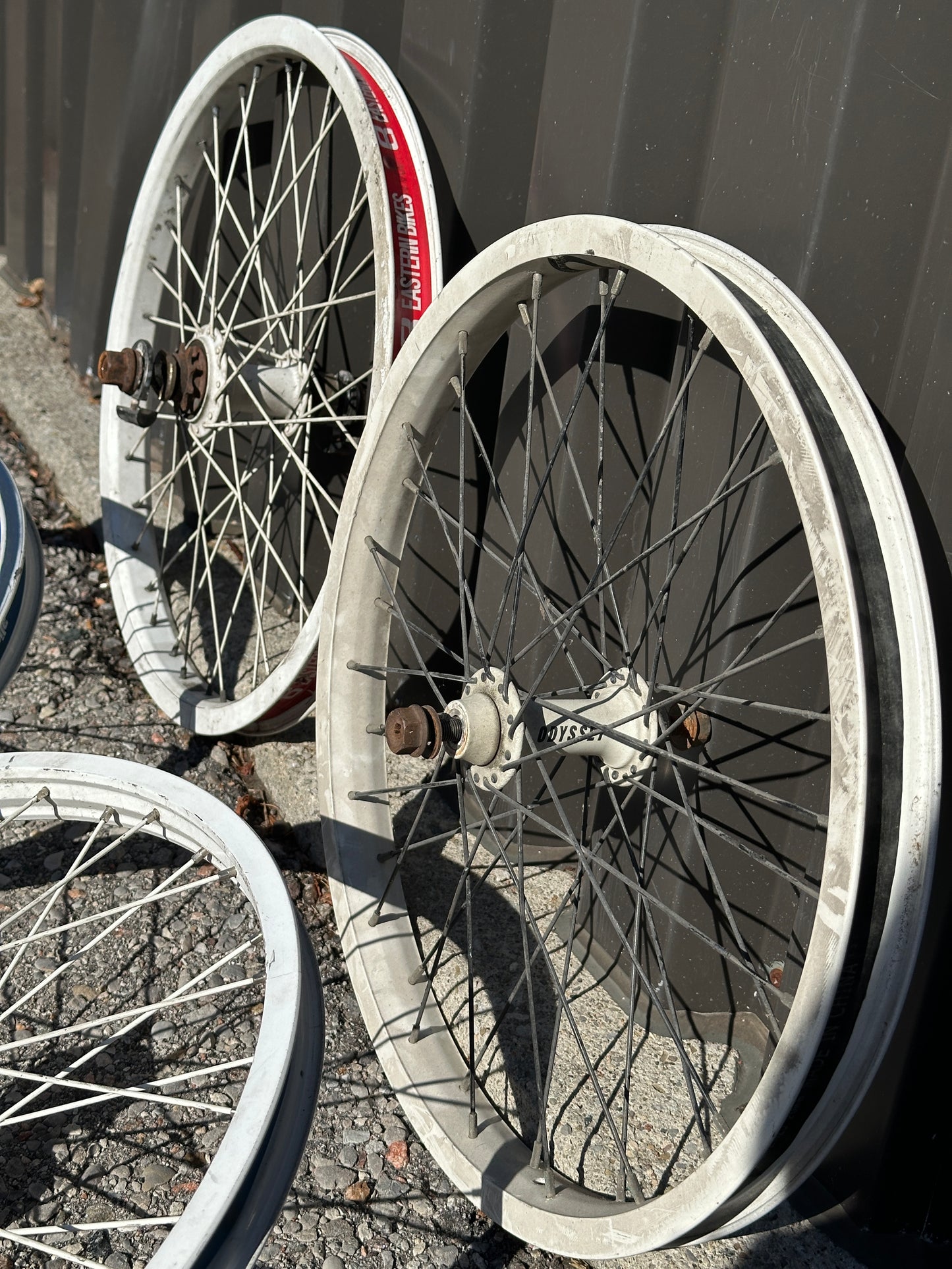 Used White Cassette Wheelsets