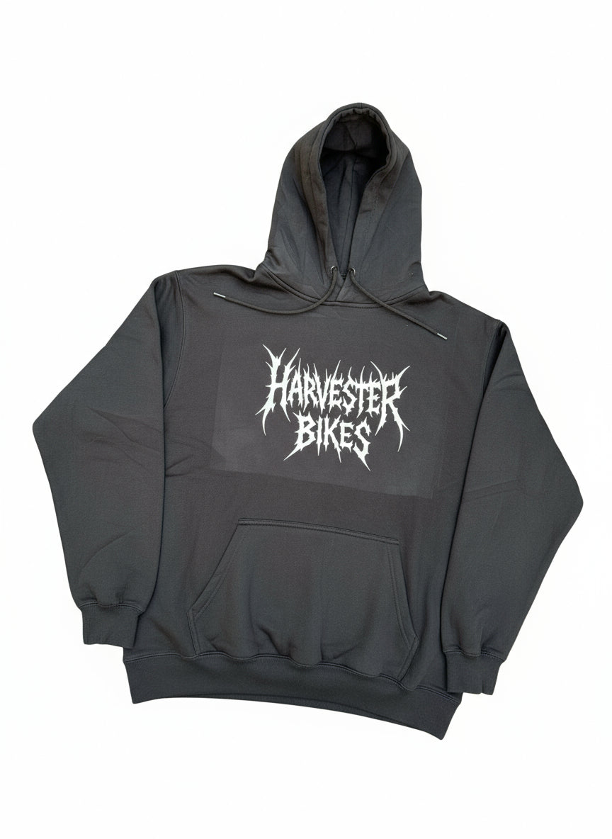 Harvester Black Metal Hoody Harvester Bikes