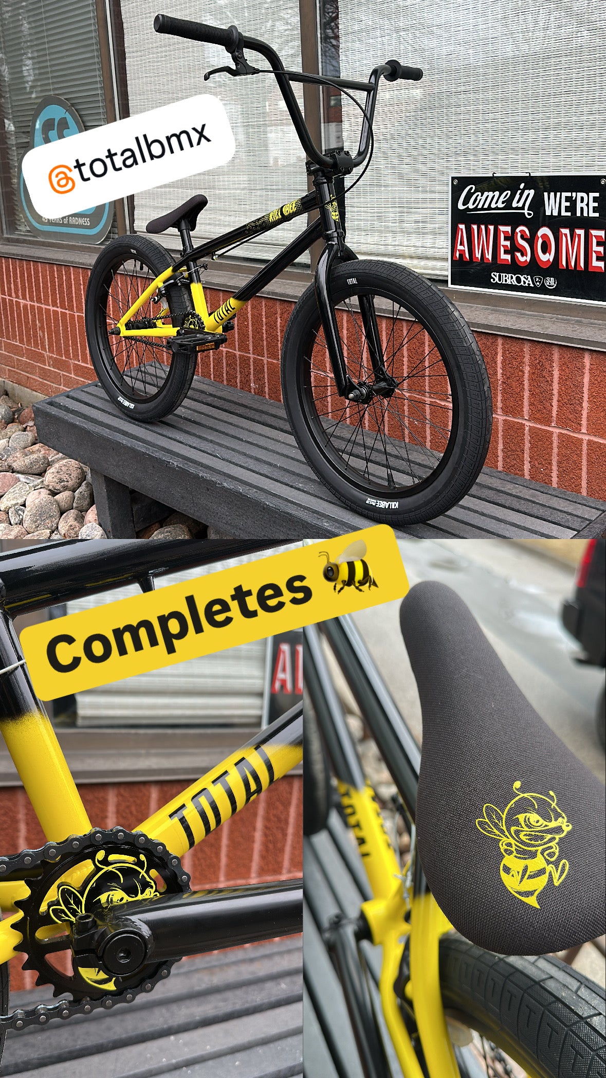Total Bmx - Killabee Complete BMX (Double Wall Rims!)