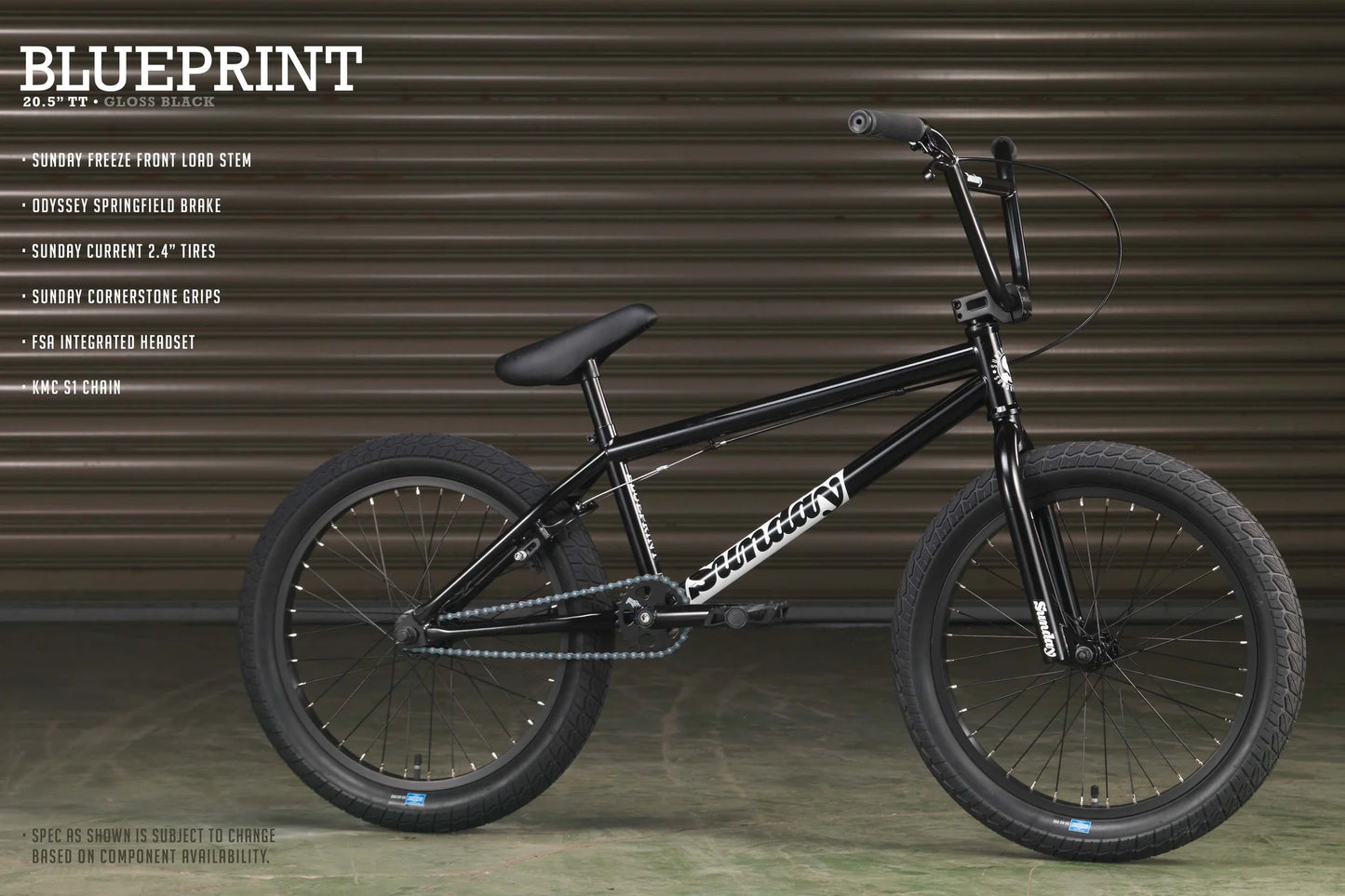 2023 Sunday Blueprint BMX Bike