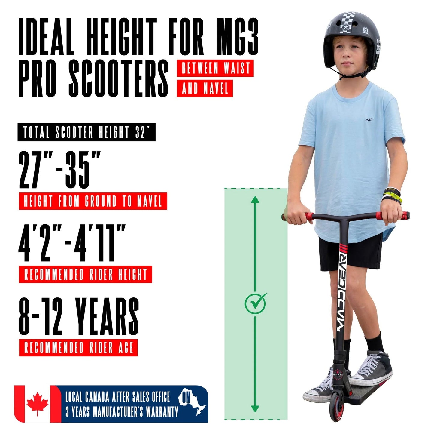 Madd Gear MG3 Zen Pro Stunt Scooter Madd Gear