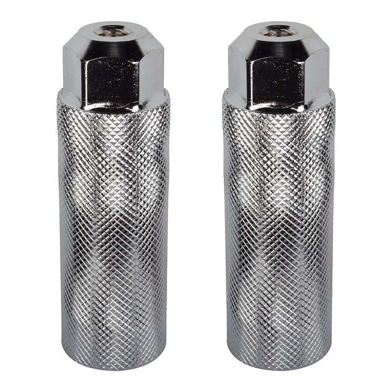 Black Ops Knurled Screw On Pegs (Pair)