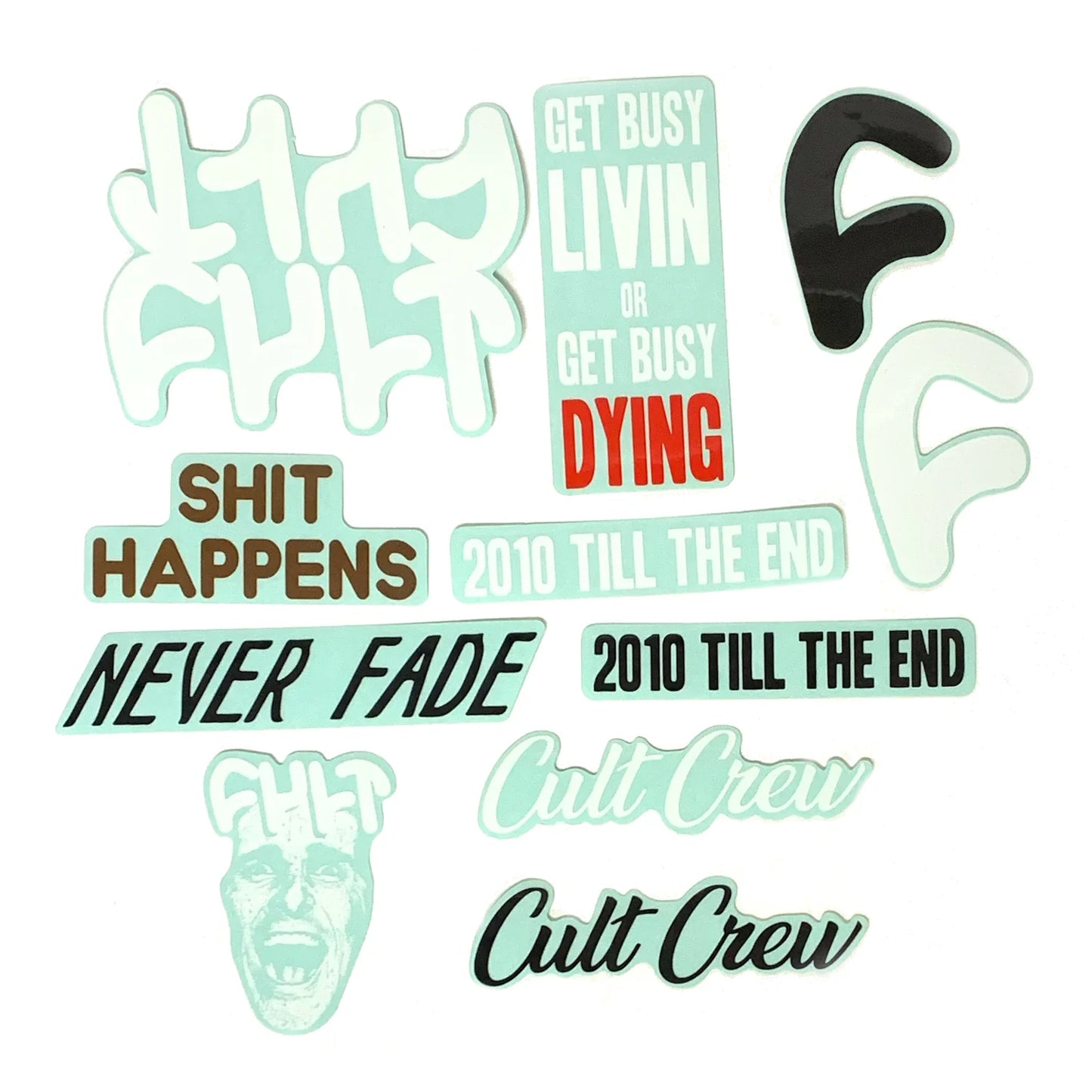Cult 10-pack Sticker Kit