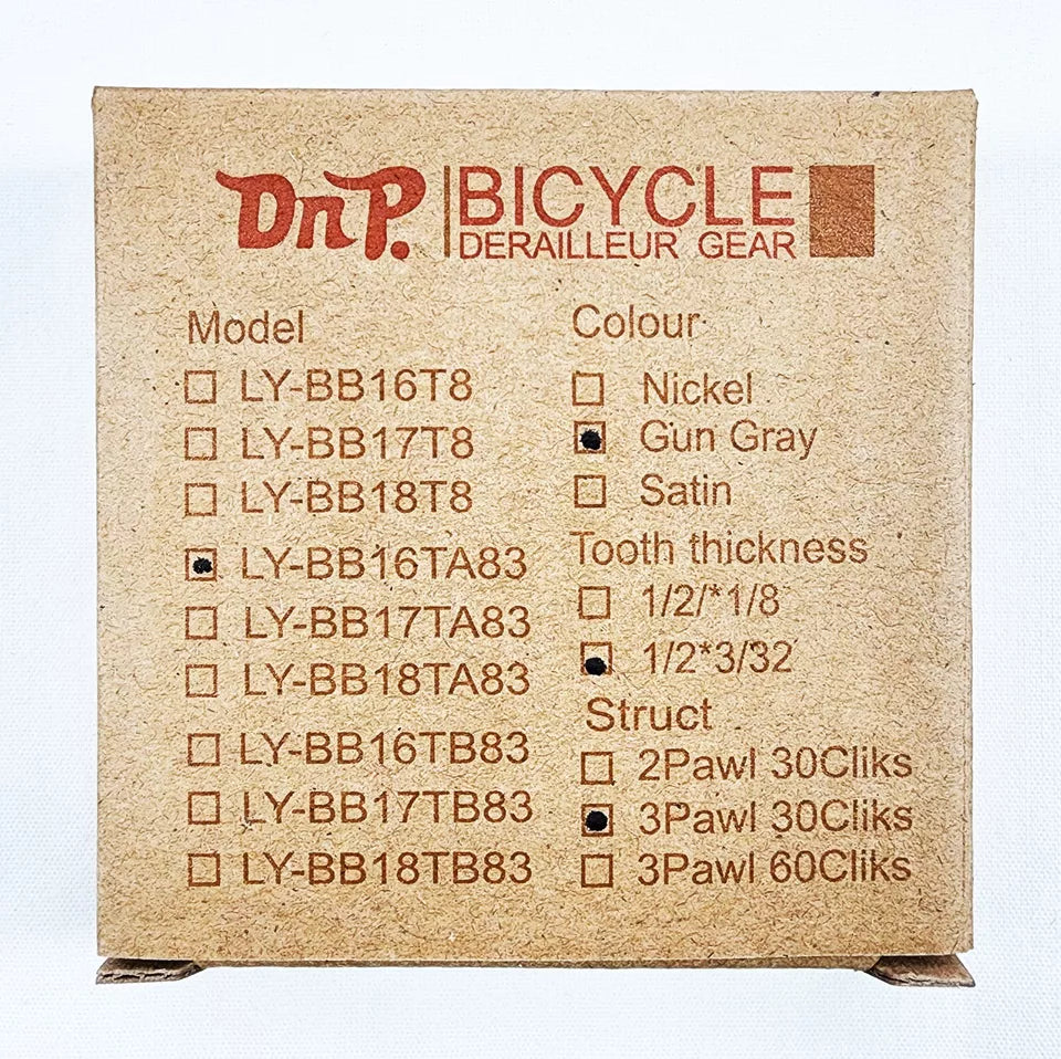 DNP Epoch Single Speed Freewheel 1/2 x 3/32