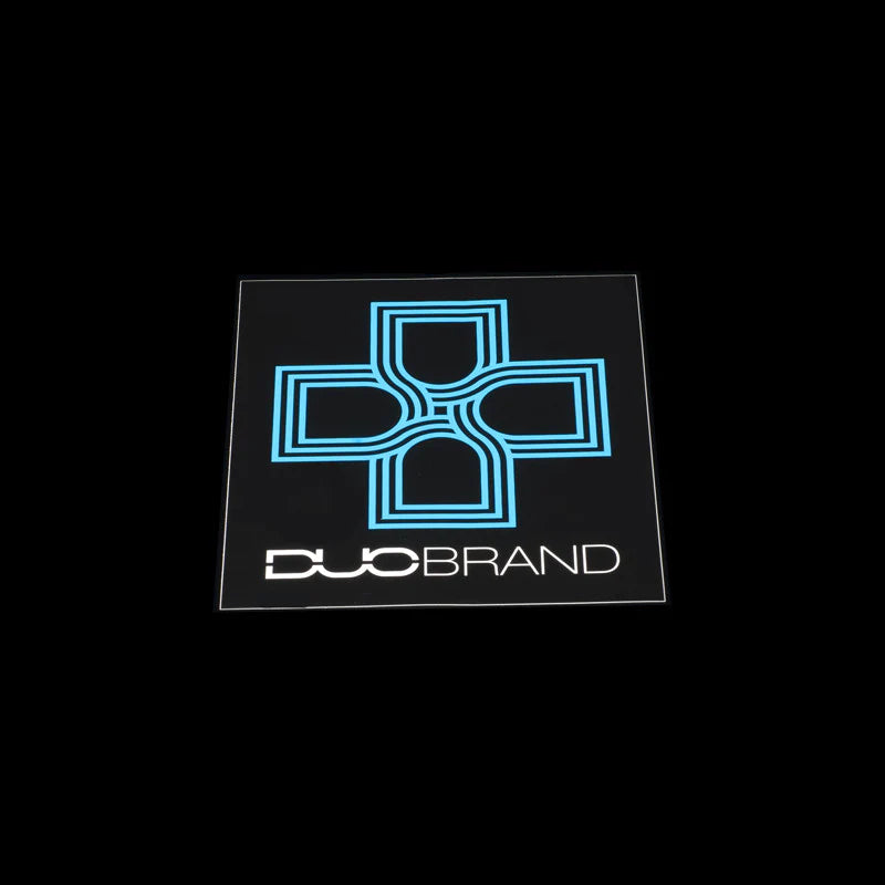 DUO BRAND RAMP STICKER 8.75” x 10”
