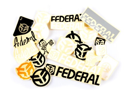 FEDERAL 18 ASSORTED STICKER PACK