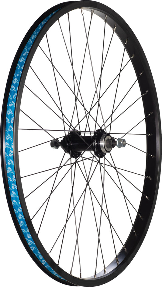 24" BMX REAR WHEEL - NUTTED FREEWHEEL