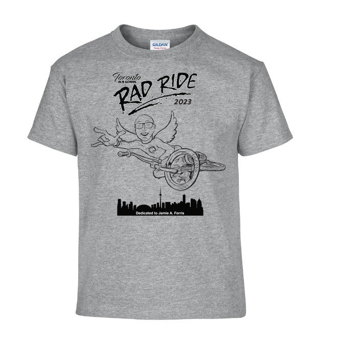 Toronto Rad Ride 2023 Tshirt Dedicated To Jamie Ferris