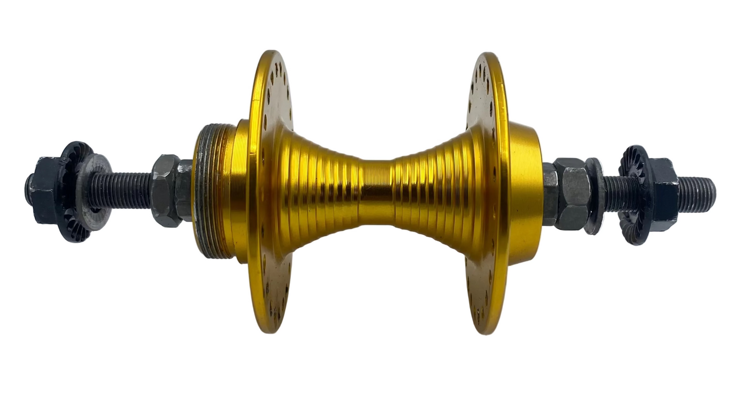 Used 48H Rear Hub 3/8 Axle Gold Harvester Bikes