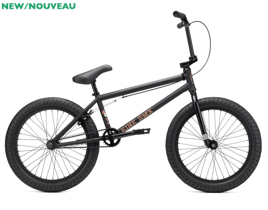 Kink Gap XL BMX Bike 2025 Midnight Black