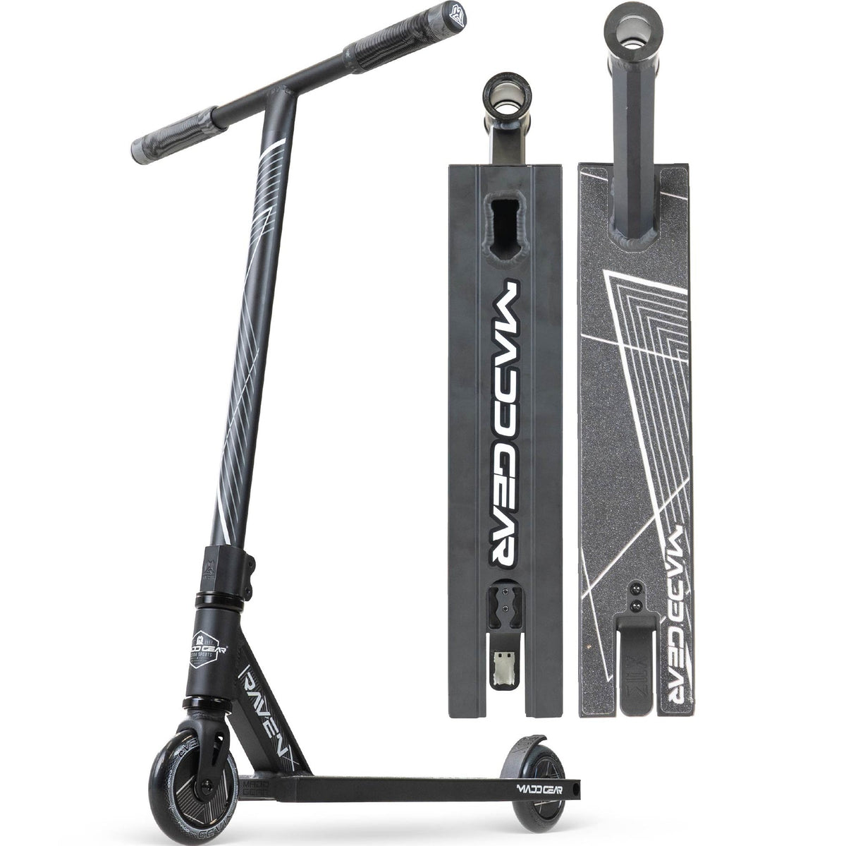 Madd Gear MG1 Raven Pro Scooter - Black / Black