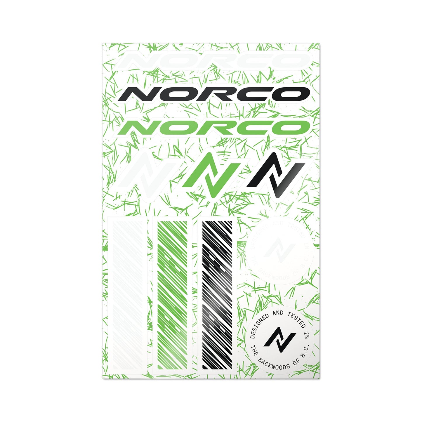 NORCO STICKER SHEET Norco