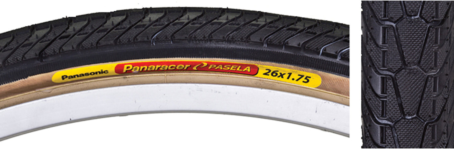 PANARACER PASELA TIRE 26x1.75 WIRE - TAN