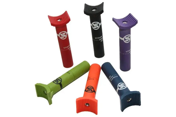 STOLEN THERMALITE PIVOTAL SEAT POST (LIGHTEST POST ON THE MARKET!) Stolen