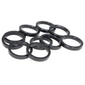 EVO, Alloy headset spacer, 25.4mm, Black, 5mm 1" For Old School BMX EVO