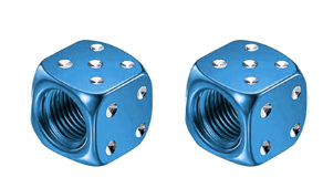 Dice Valve Caps (Pair)