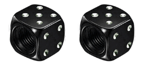 Dice Valve Caps (Pair)