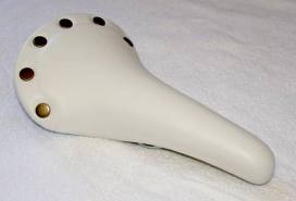 Old School Saddle W/ Copper Rivets (For Old School BMX)