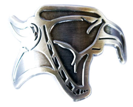 Animal Head Tube Badge