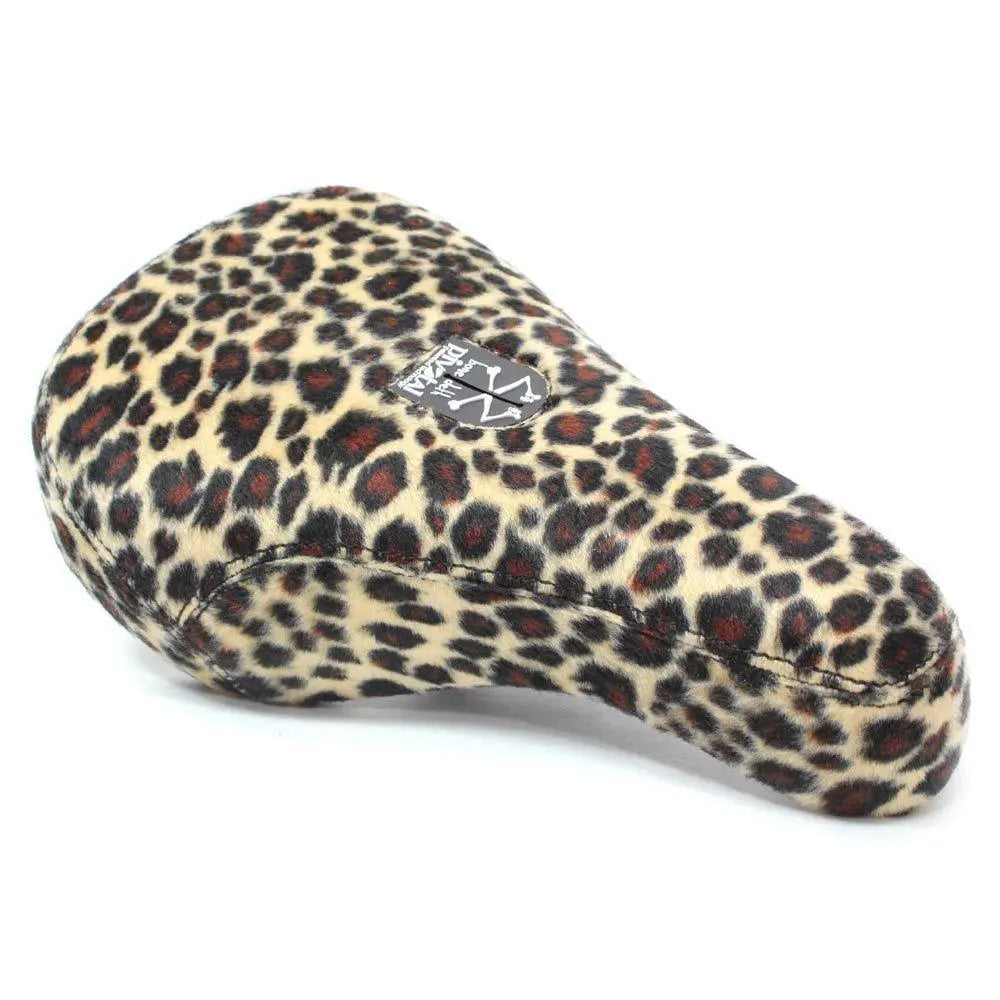 Bone Deth "Vibrator" Pivotal Seat - Leopard Print Bone Deth