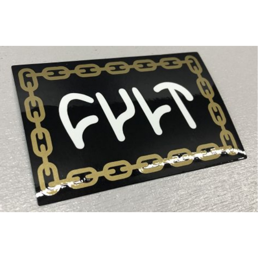 Cult Chain Logo Decal
