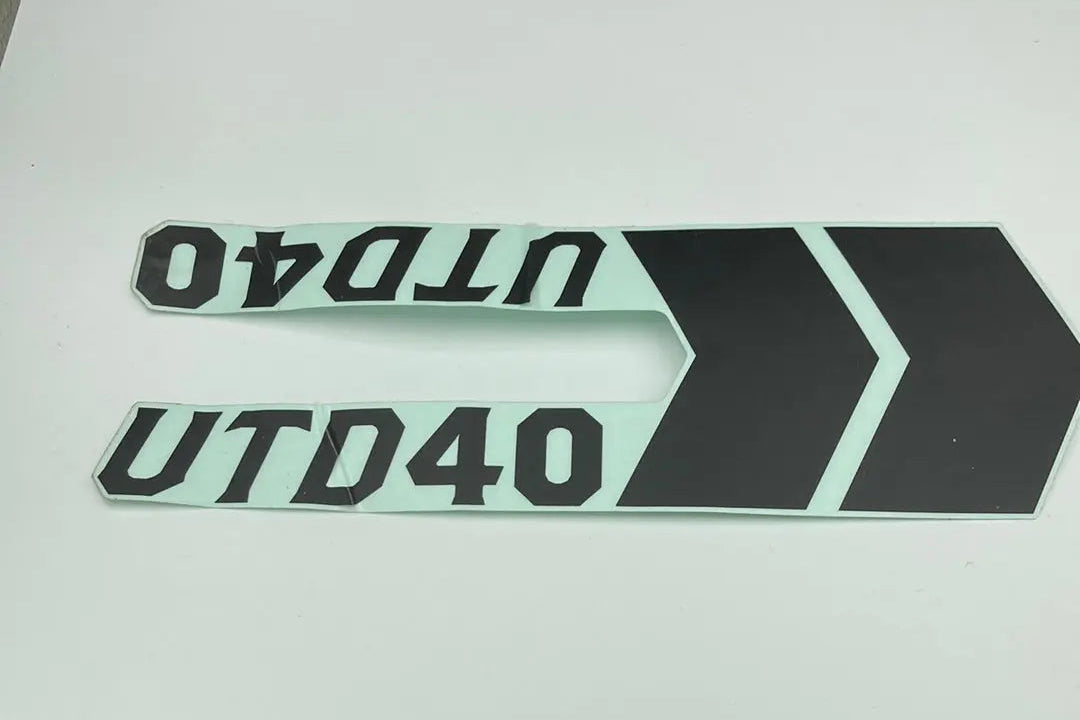 United KL40 Frame Sticker United Bike Co.