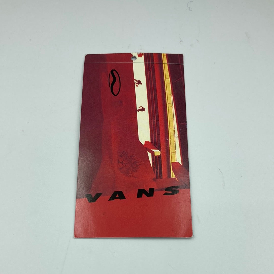 2000s Vans Shoe Tag Sticker 4”