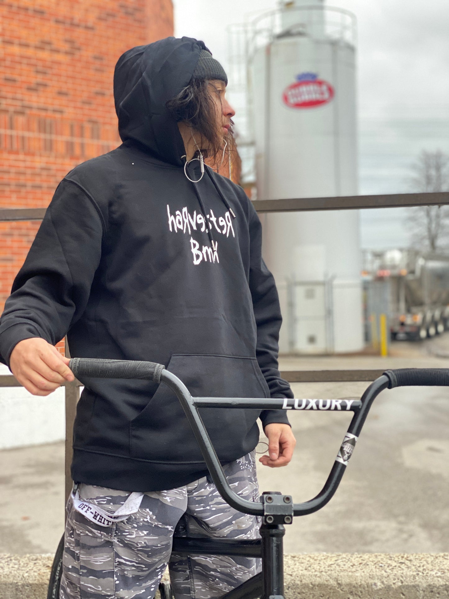 Harvester Nu-Metal Hoodie Harvester Bikes