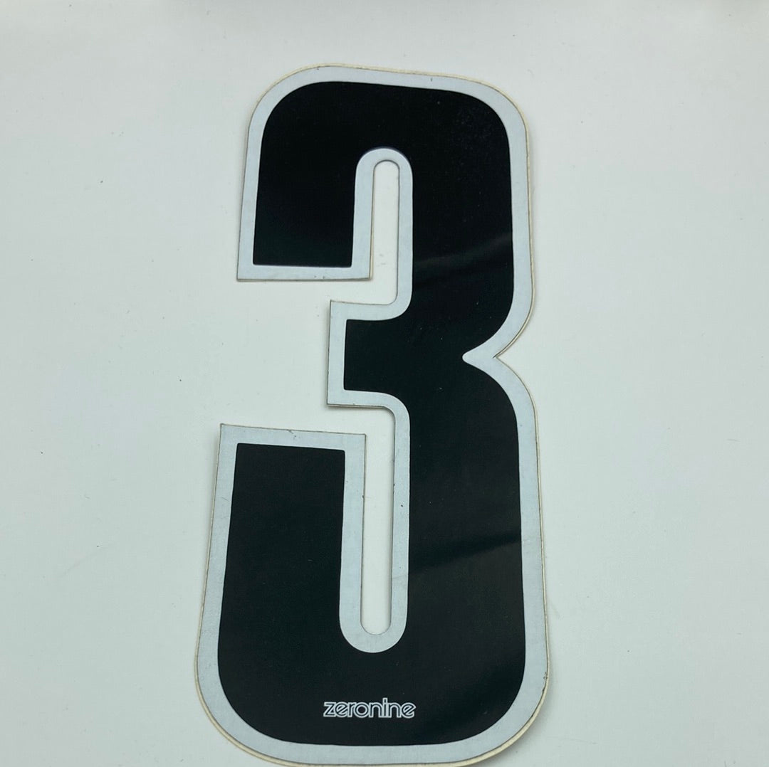 Mid School Zeronine Letters 7.5”