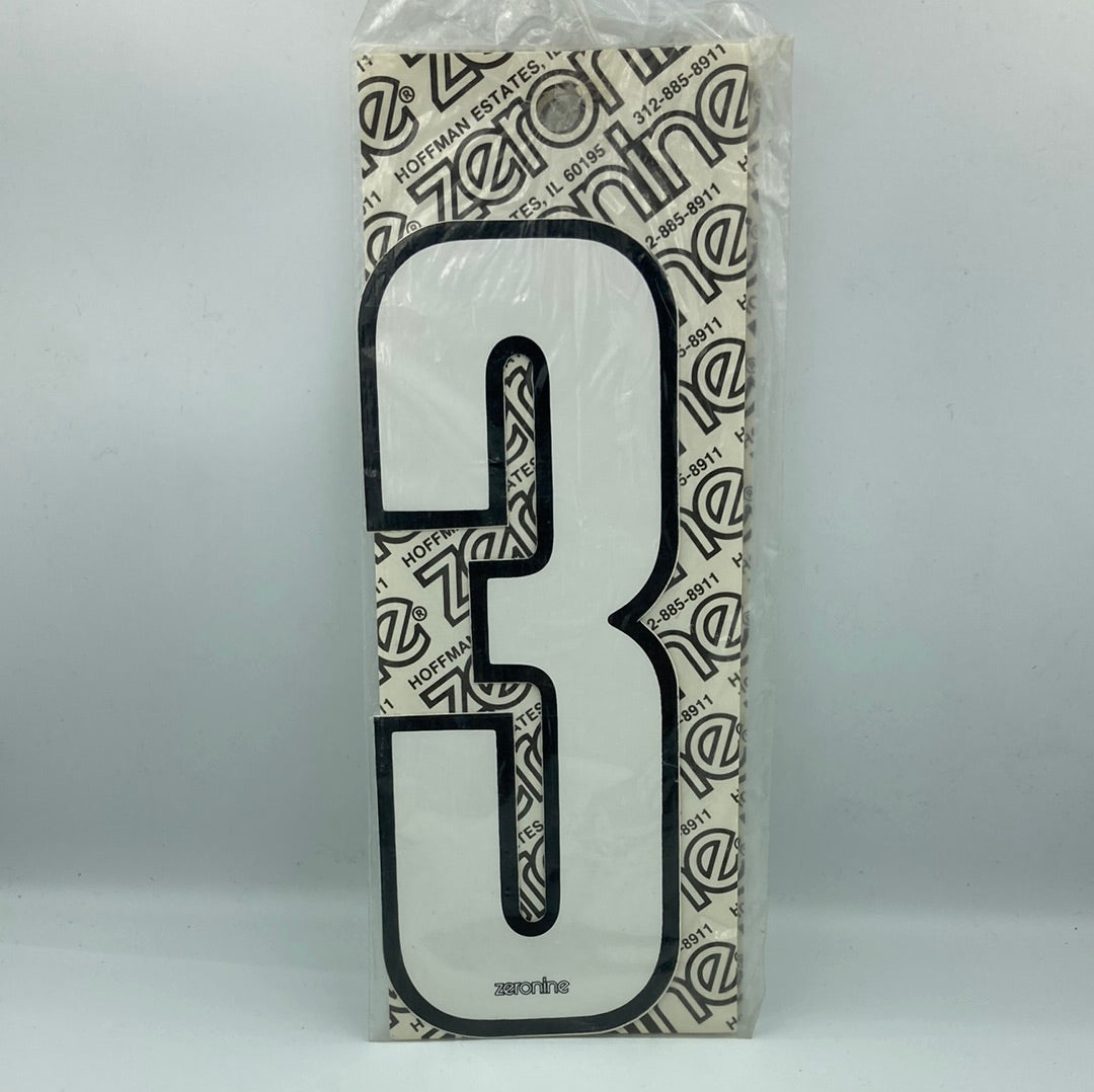 Mid School Zeronine Letters 7.5”