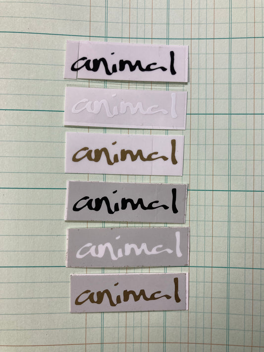 Animal Assorted Stickers