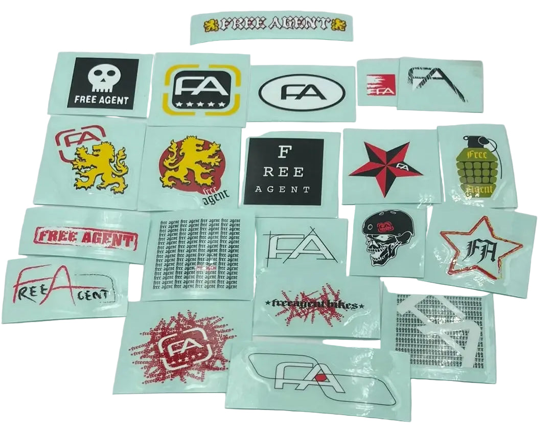 Mid School Free Agent Sticker Pack Free Agent