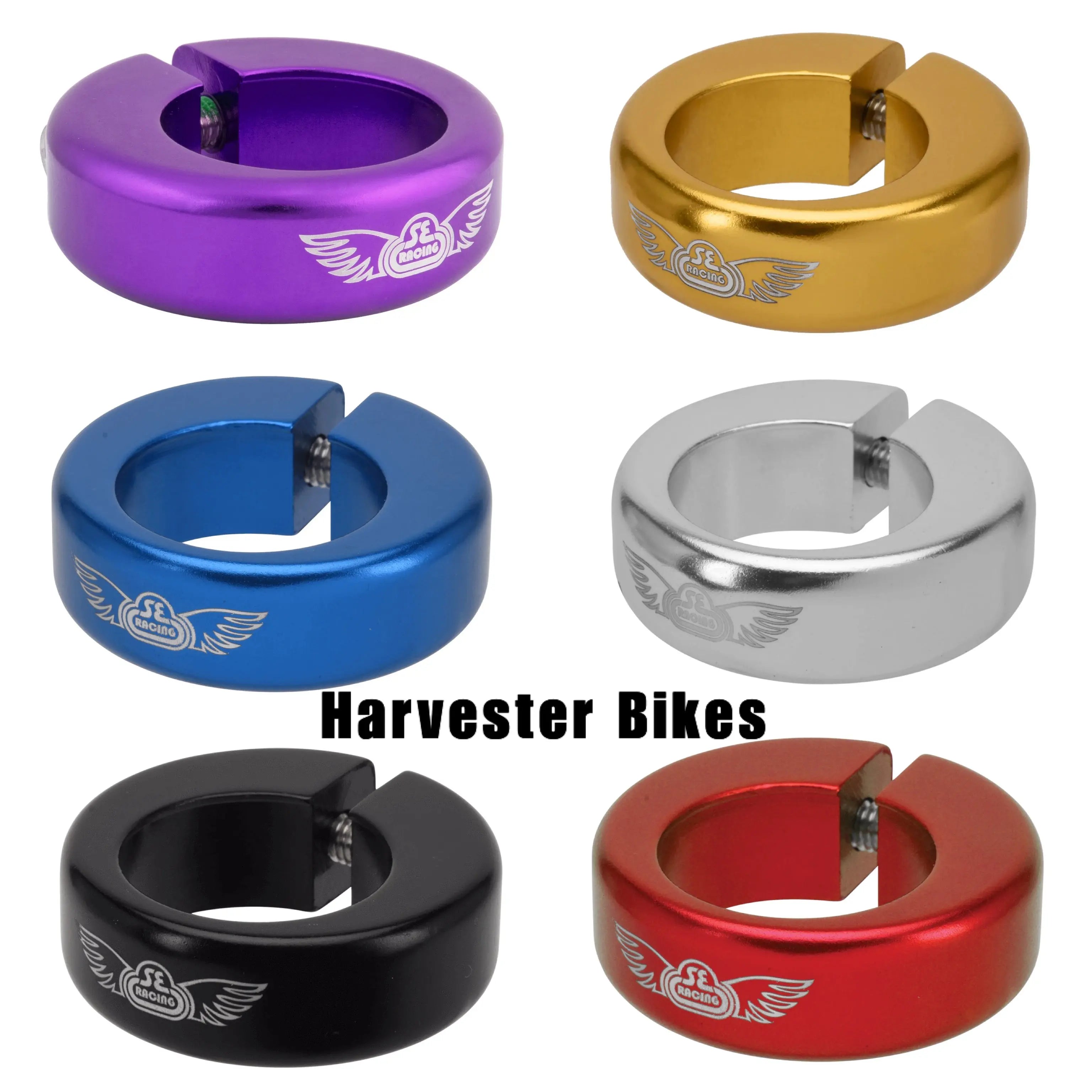 Morsetto Reggisella SE Bikes Champ Clamp 31.8 Mm - Lega Anodizzata Blu: Stile E Tenuta Per La Tua BMX