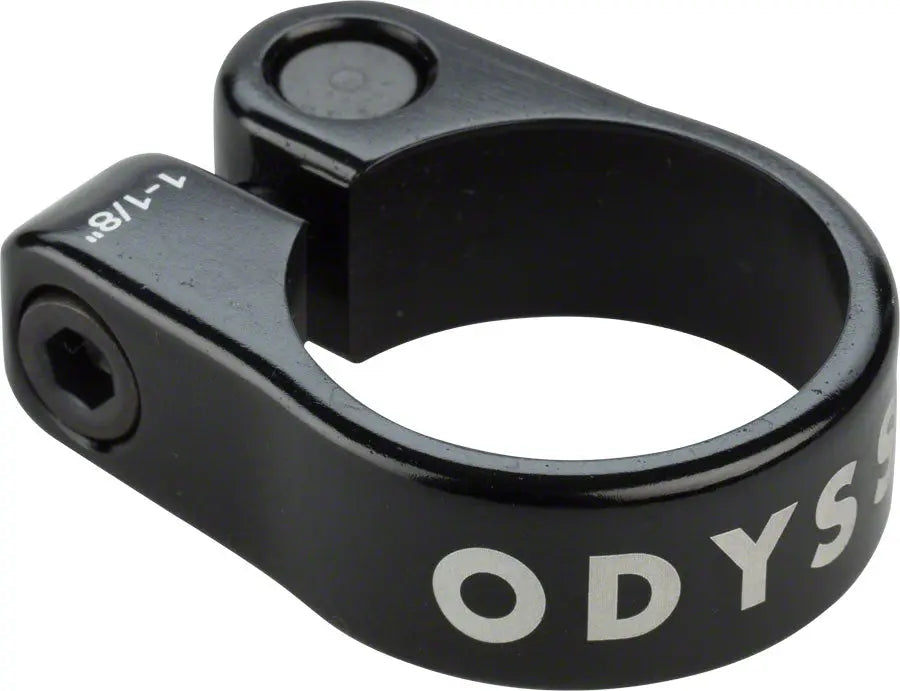 Odyssey Slim Seat Post Clamp 1-1/8" Black Odyssey