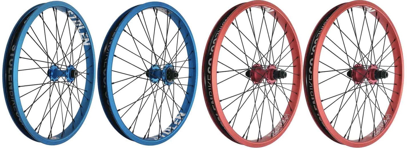 STOLEN REVOLUTION FEMALE AXLE WHEELSET 20"
