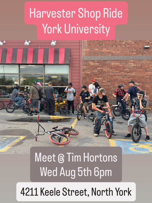 Harvester Shop Ride Returns – York University Session | August 5th, 2026