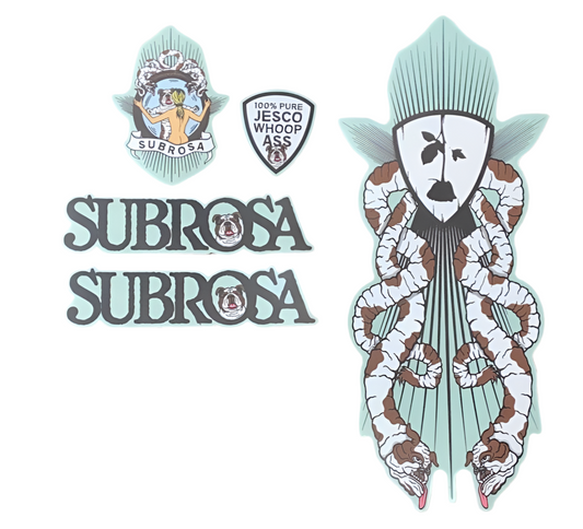 Subrosa Wild Child Sticker Pack